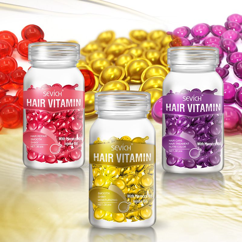 Cápsulas Hair Vitamin – Tratamiento Nutritivo Antifrizz para Cabello