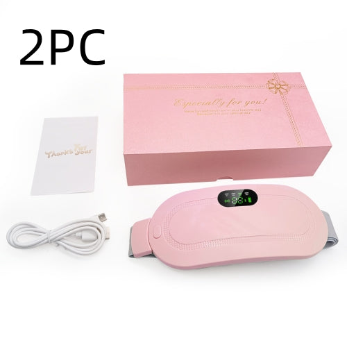 Faja Térmica Menstrual Inteligente con Masaje – 3 Niveles de Calor y Vibración USB