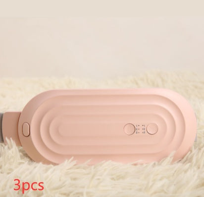 Faja Térmica Menstrual Inteligente con Masaje – 3 Niveles de Calor y Vibración USB