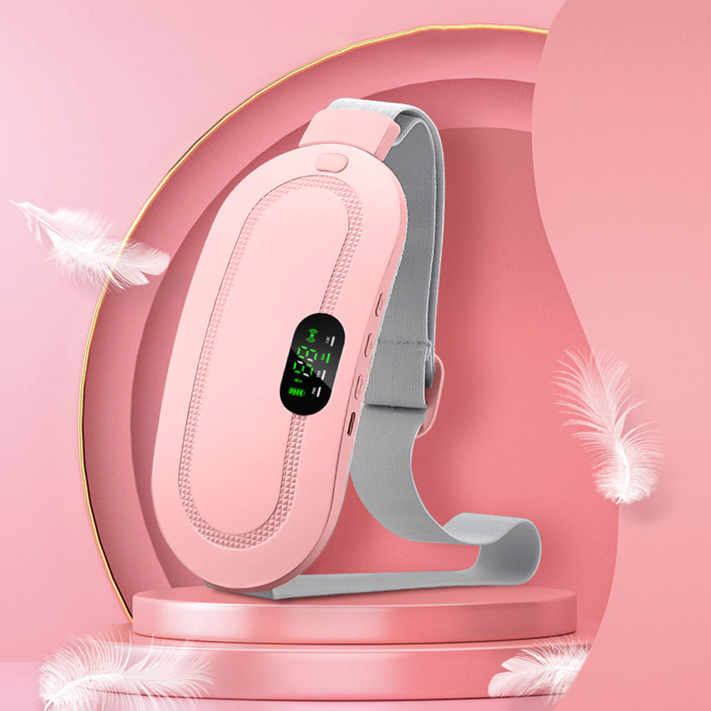 Faja Térmica Menstrual Inteligente con Masaje – 3 Niveles de Calor y Vibración USB