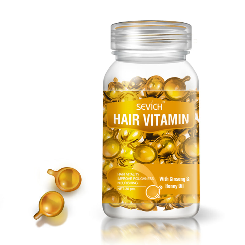 Cápsulas Hair Vitamin – Tratamiento Nutritivo Antifrizz para Cabello
