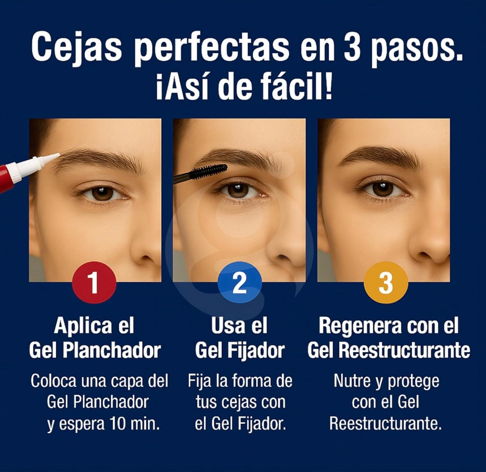 Kit Profesional de Planchado y Diseño de Cejas Jdenis – Efecto Laminado 24/7