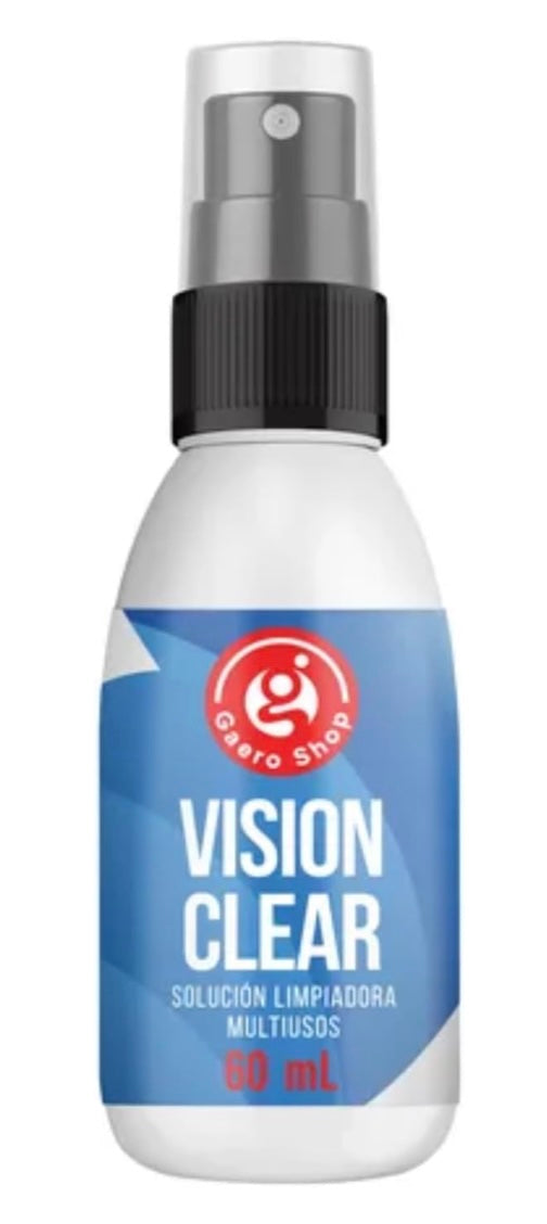 Gaero Shop – Solución Limpiadora para Pantallas 60ml – Antibacterial – Hipoalergénica – con Dosificador – para Uso Diario