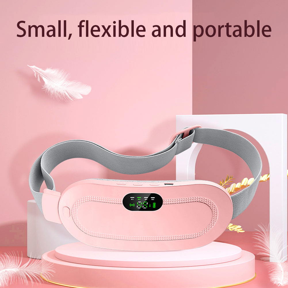 Faja Térmica Menstrual Inteligente con Masaje – 3 Niveles de Calor y Vibración USB